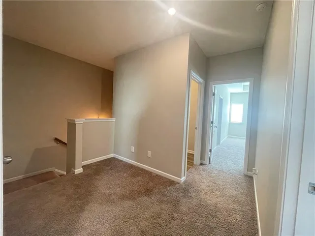 a view of empty room