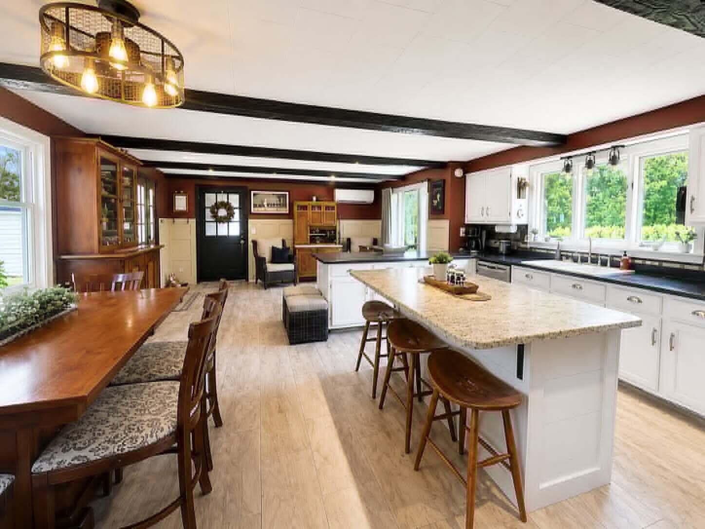 420 Augusta Road Belmont, ME 04952 - Photo 9 of 55 Kitchen Dining Foyer 1