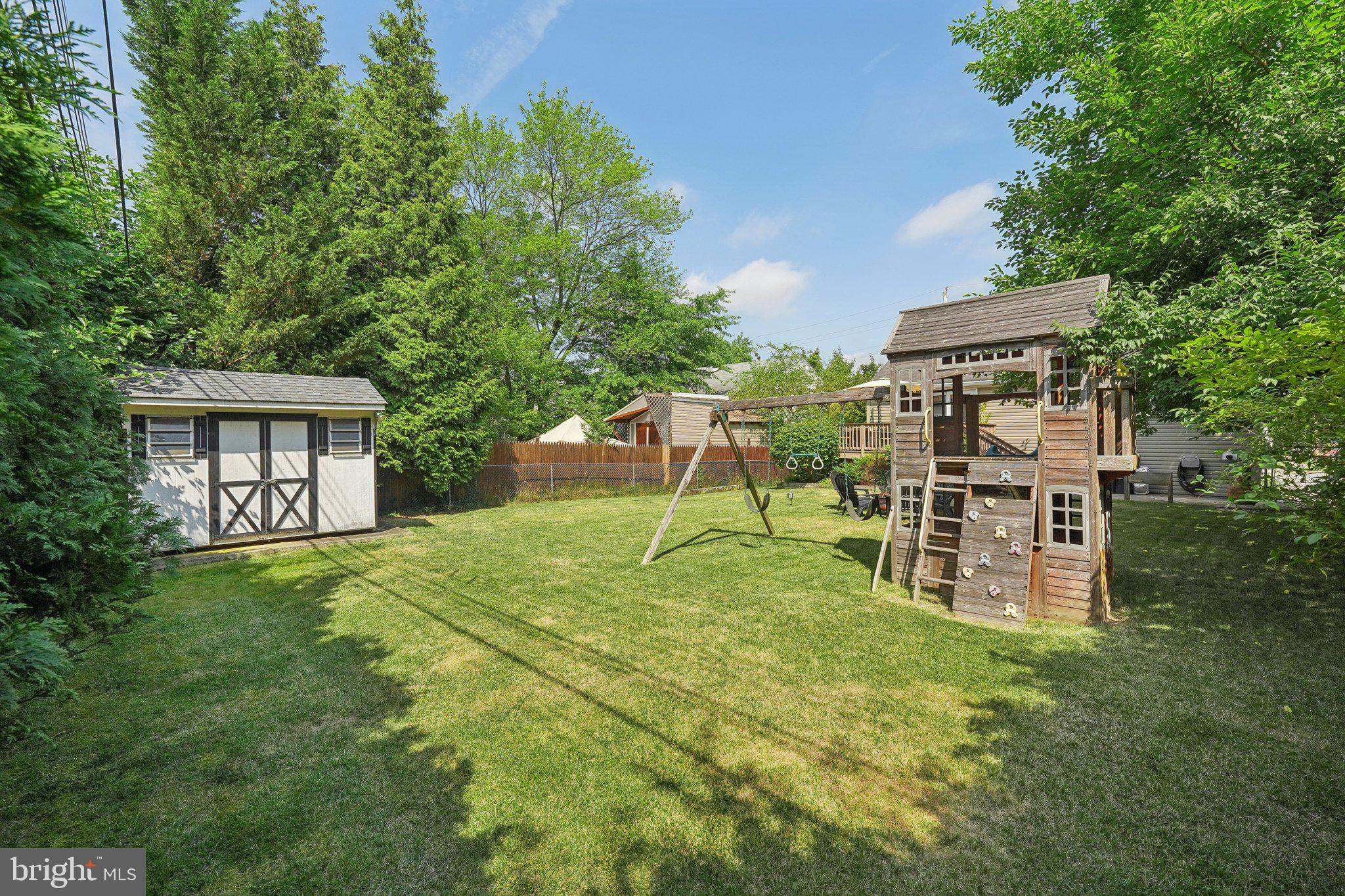 432 Keebler Road King of Prussia, PA 19406 - Photo 31 of 42 Backyard with Shed