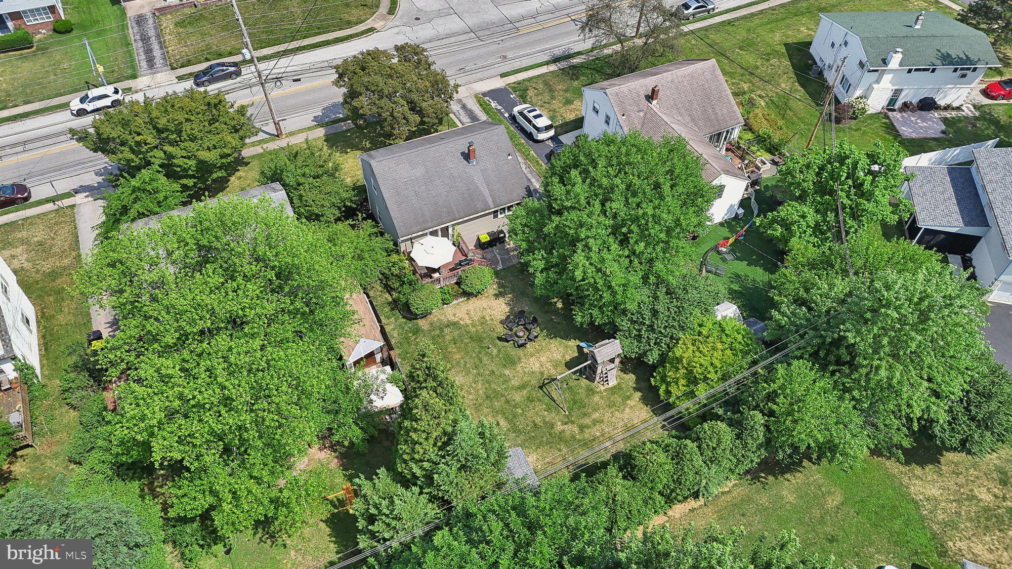 432 Keebler Road King of Prussia, PA 19406 - Photo 36 of 42 A View from Above Backyard