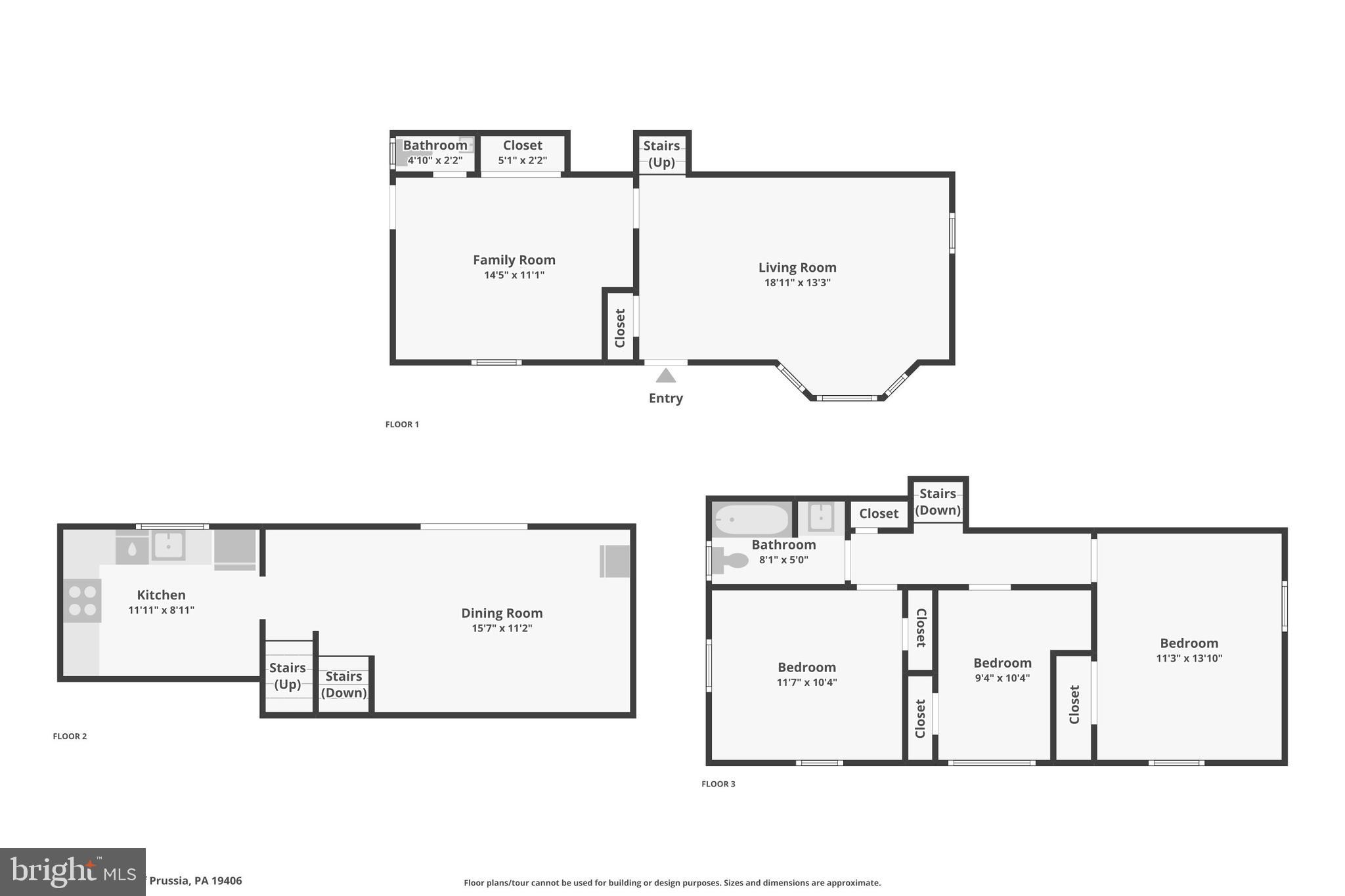 432 Keebler Road King of Prussia, PA 19406 - Photo 39 of 42 Floor Plan Combined
