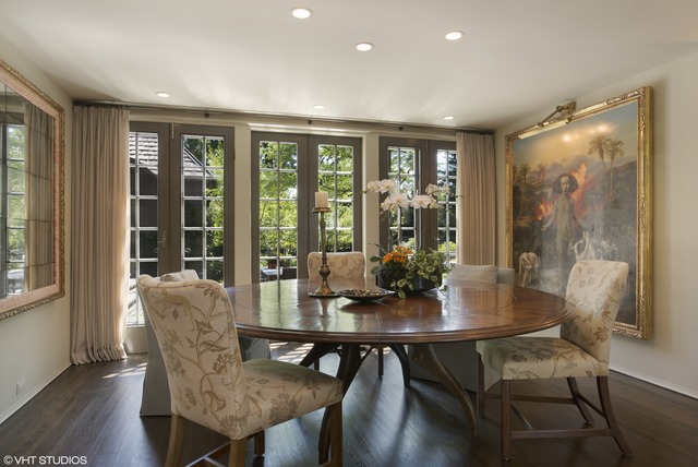 96 Woodley Road Winnetka, IL 60093 - Photo 11 of 22 a view of a dining room with furniture window and wooden floor