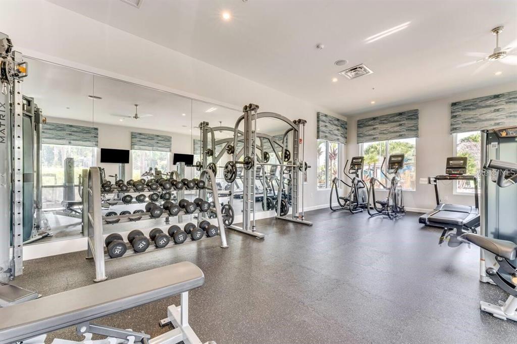 2949 Protagonist Street Kissimmee, FL 34746 - Photo 89 of 93 a view of a room with gym equipment