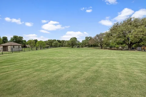 a view of a green field
