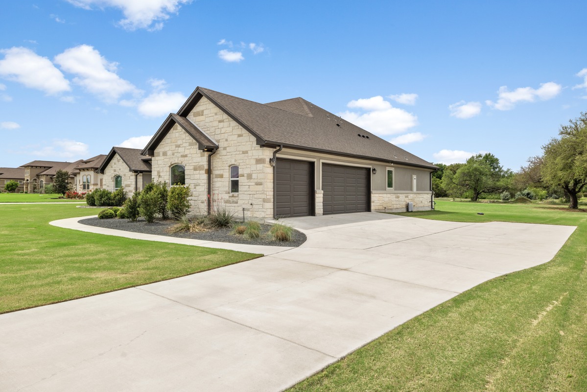 329 Independence Drive Georgetown, TX 78633 - Photo 2 of 34 a view of outdoor space yard and front view of a house