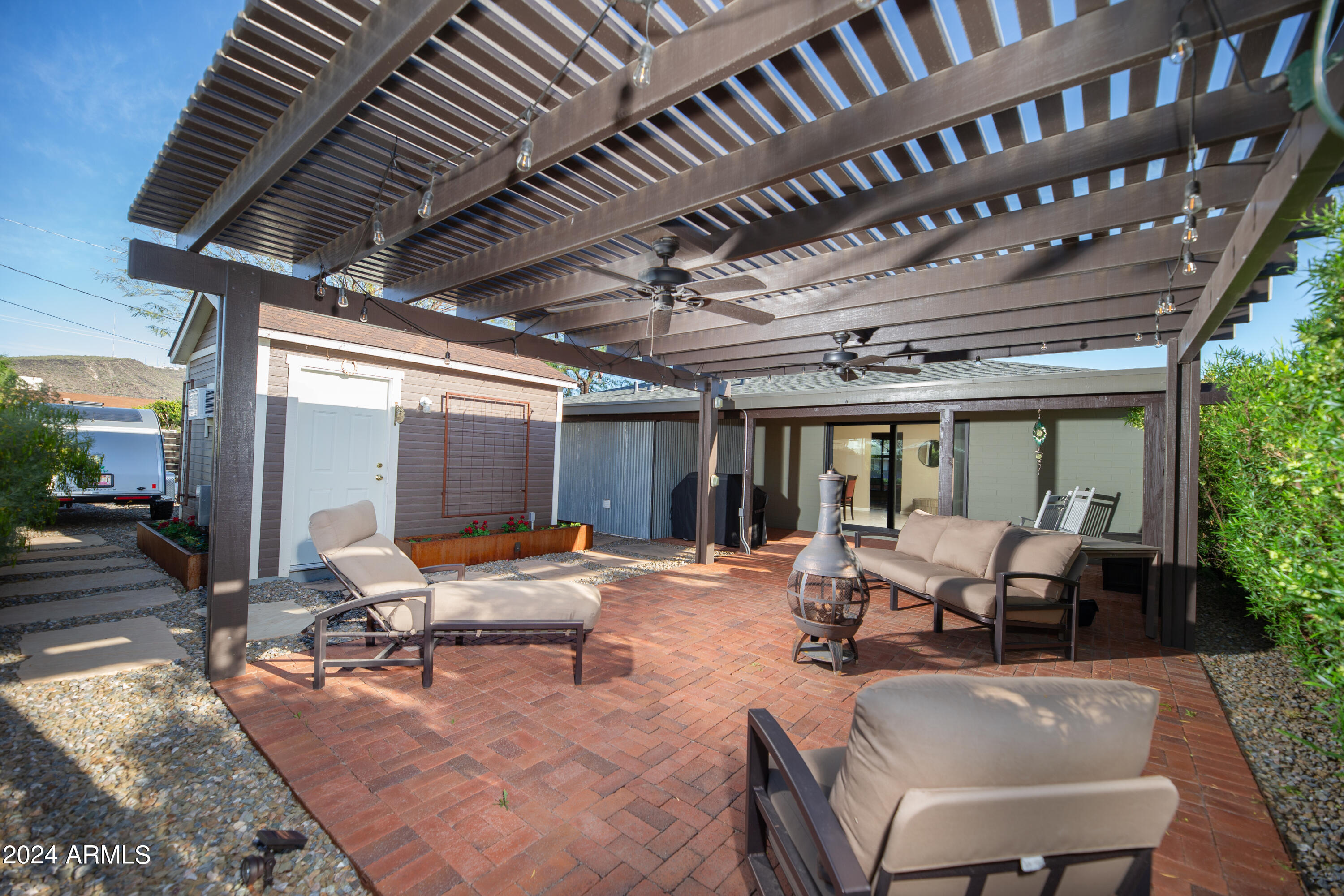 2502 West Bloomfield Road Phoenix, AZ 85029 - Photo 3 of 22 Back Covered Patio