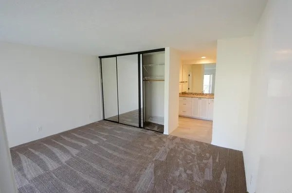 a view of empty room