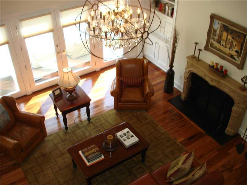 102 Long Close Road Stamford, CT 06902 - Photo 14 of 25 a living room with furniture and a fireplace