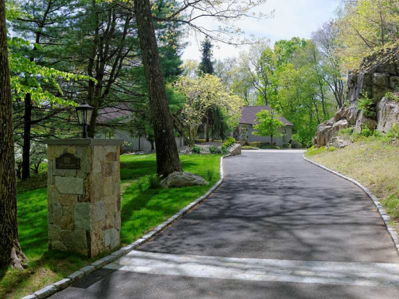 102 Long Close Road Stamford, CT 06902 - Photo 20 of 25 a view of a park with plants and trees
