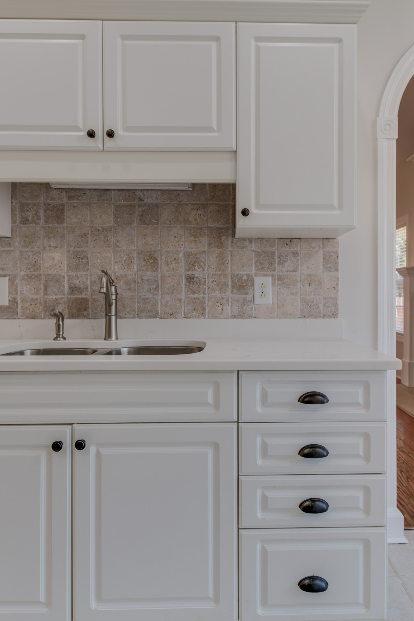433 Bethany Circle Murfreesboro, TN 37128 - Photo 5 of 23 a kitchen with white cabinets and a sink