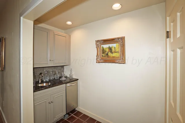 a room with storage and utility