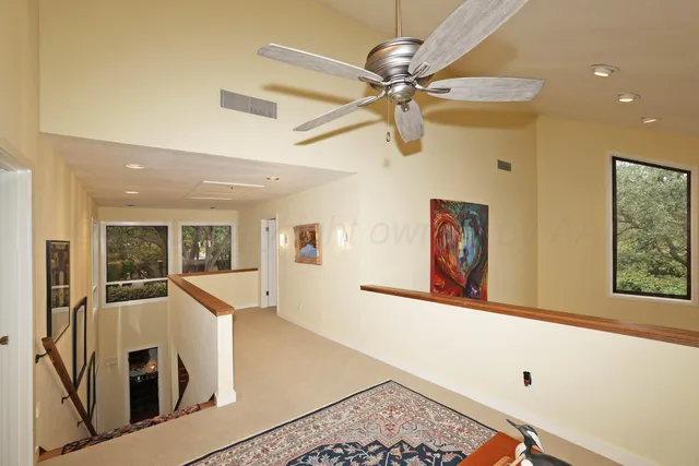 a view of a living room