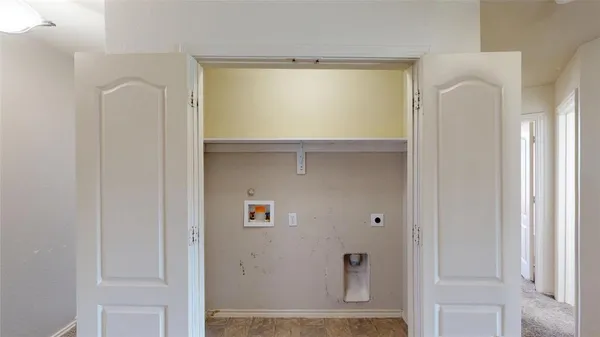 a view of front door