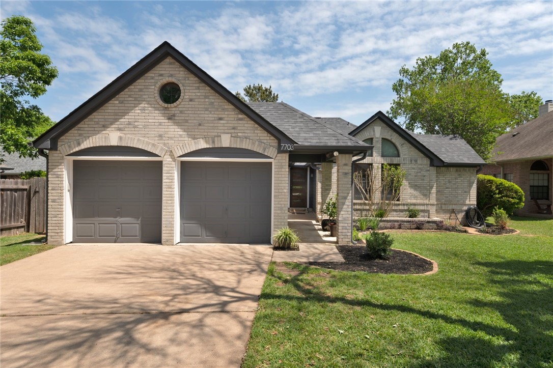 7703 Vail Valley Drive Austin, TX 78749 - Photo 1 of 1 a view of a house with backyard porch and sitting area