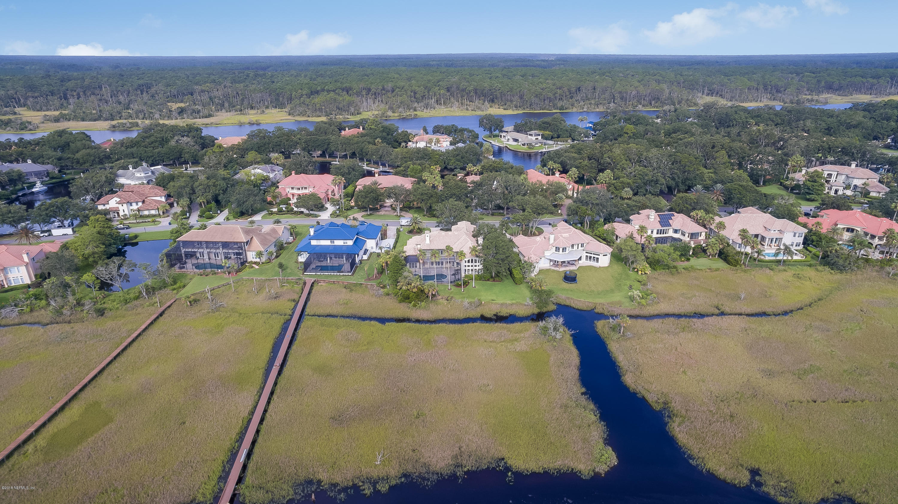 24624 Harbour View Drive Ponte Vedra Beach, FL 32082 - Photo 56 of 68 Aerial View to ICW