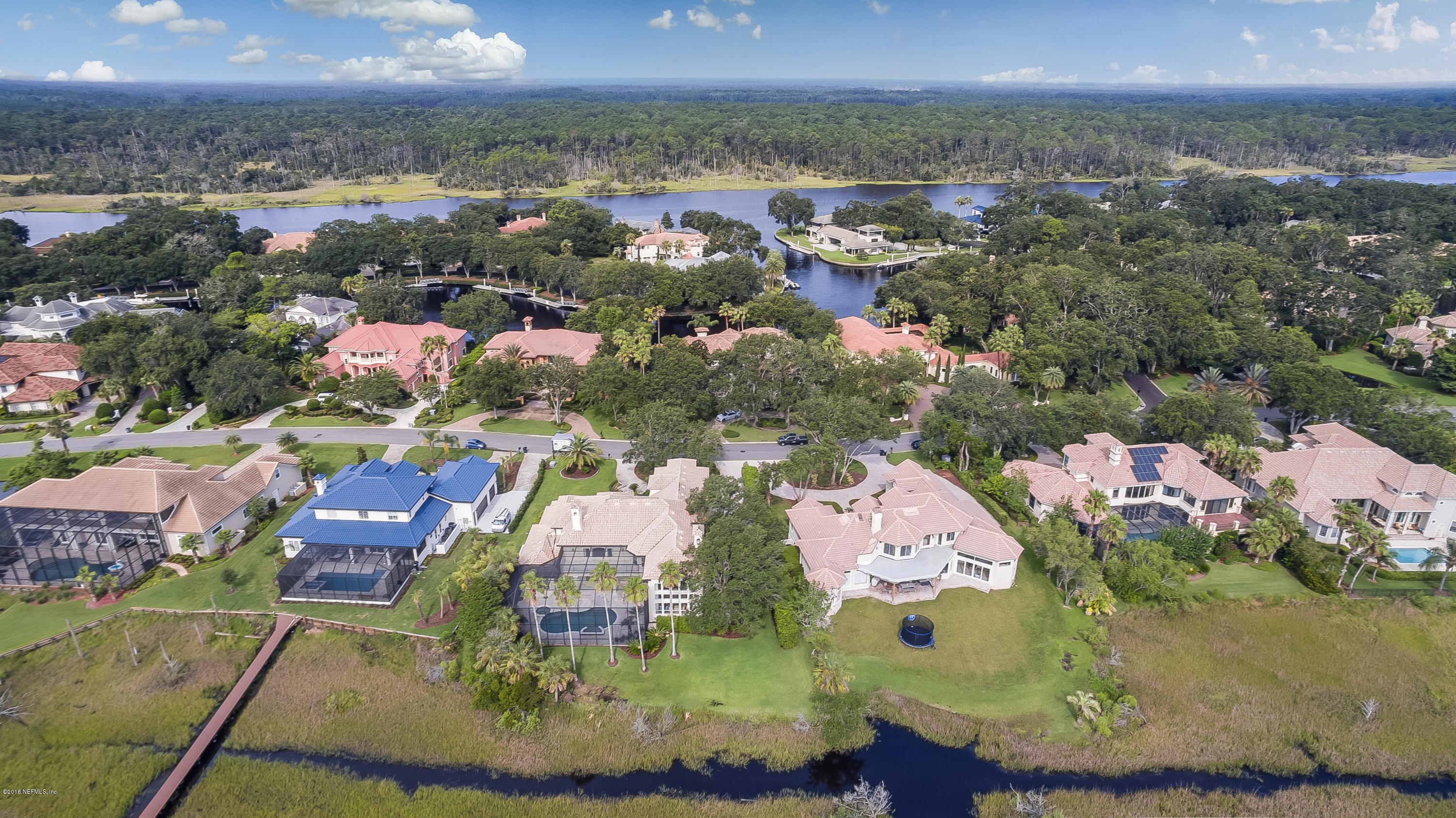 24624 Harbour View Drive Ponte Vedra Beach, FL 32082 - Photo 57 of 68 Aerial View to ICW