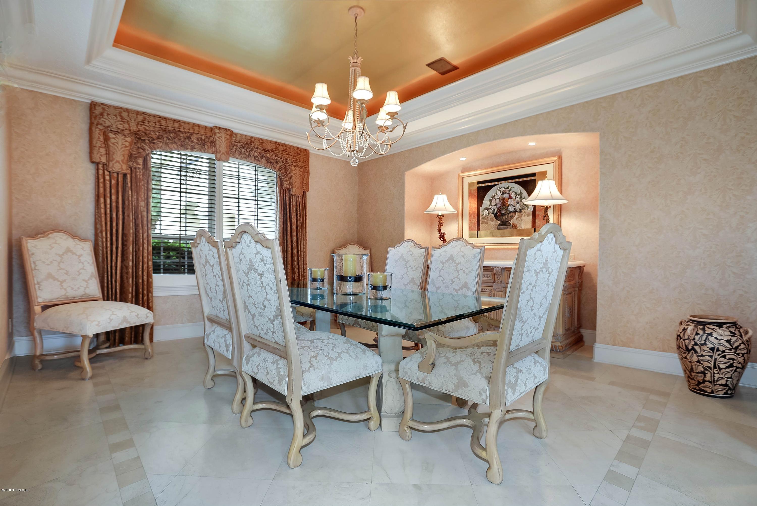 Cove Lighting Accents Dining Room