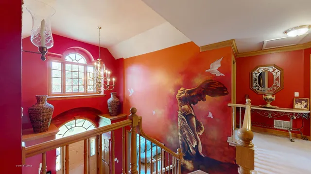 a view of entryway and hall