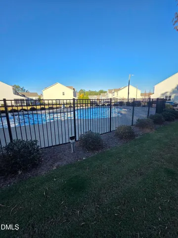 a view of an ocean with a big yard