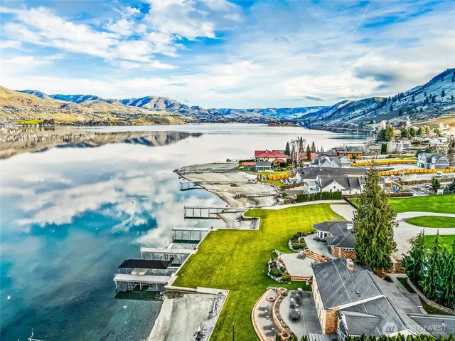 a view of an ocean and beach