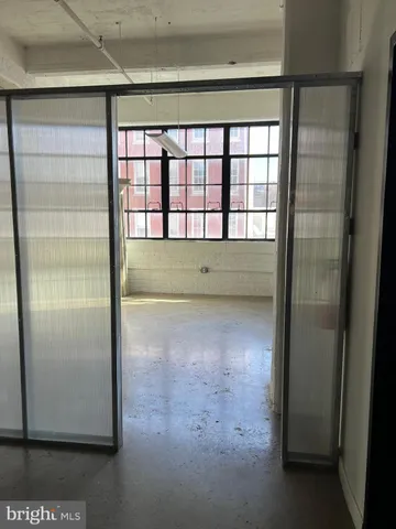 a view of a walk in closet