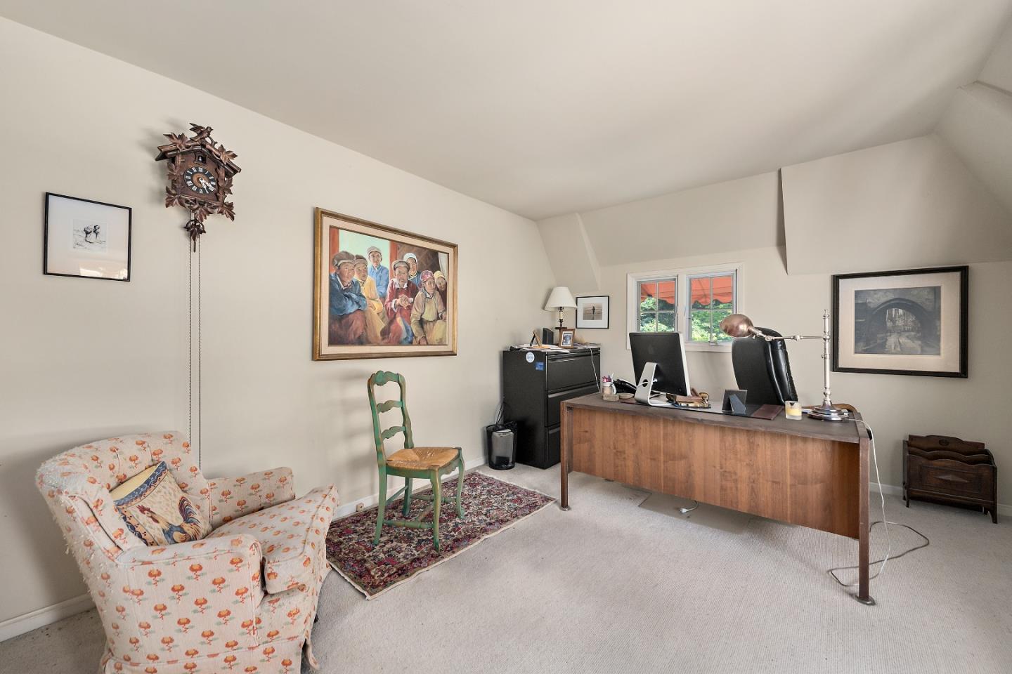 72 Winchester Drive Atherton, CA 94027 - Photo 24 of 50 a living room with furniture and a flat screen tv
