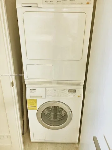 a view of a balcony with city view