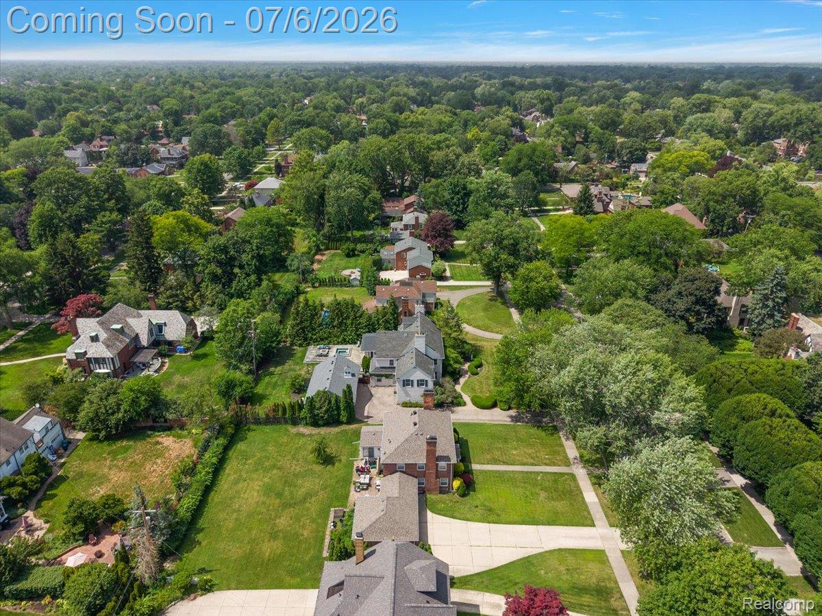 1051 Devonshire Road Grosse Pointe, MI 48230 - Photo 96 of 98 Expansive residential area with mature tree canopy and established homes