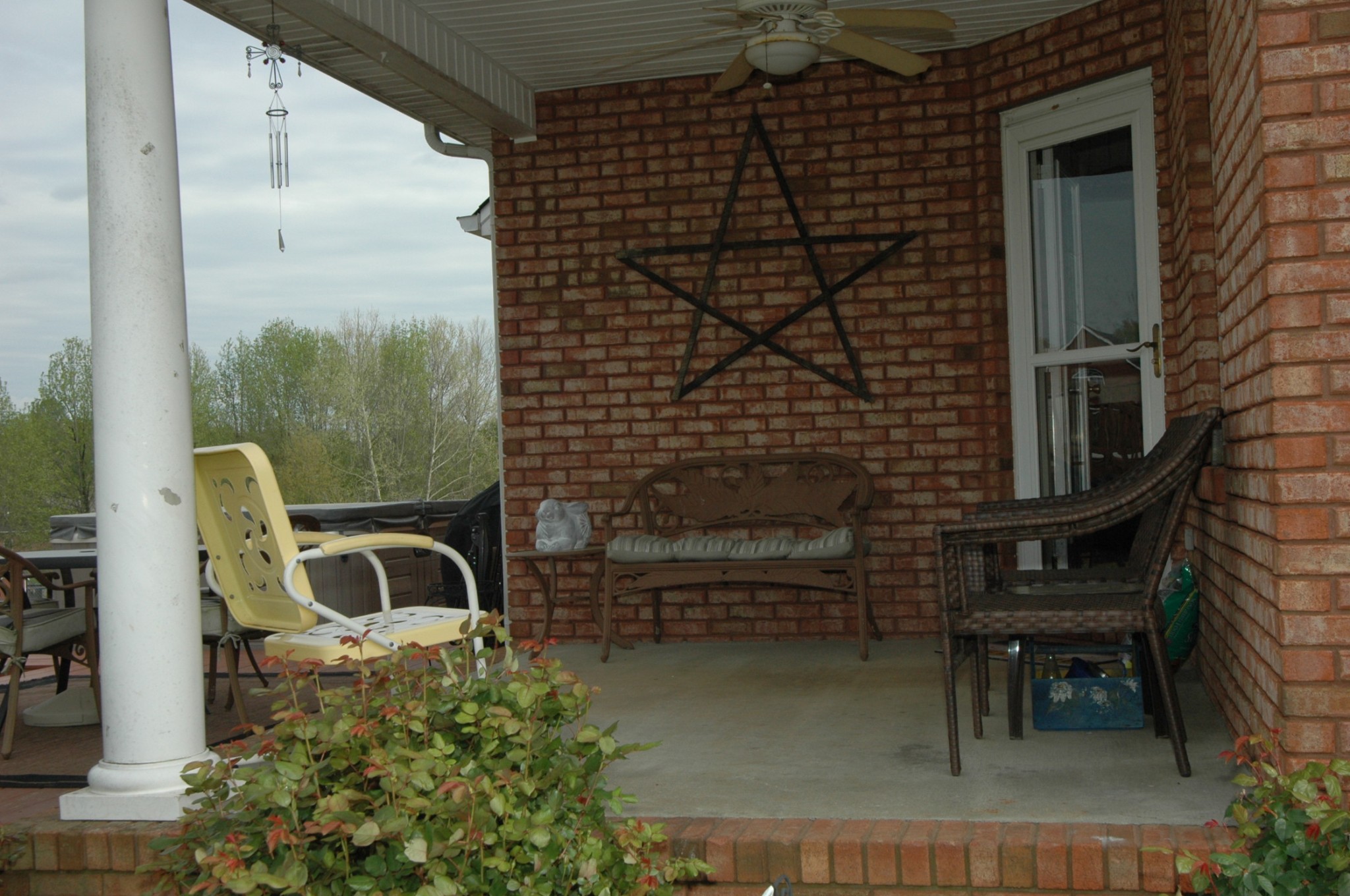 4607 Washington Road Greenbrier, TN 37073 - Photo 32 of 40 a front view of a house with outdoor seating