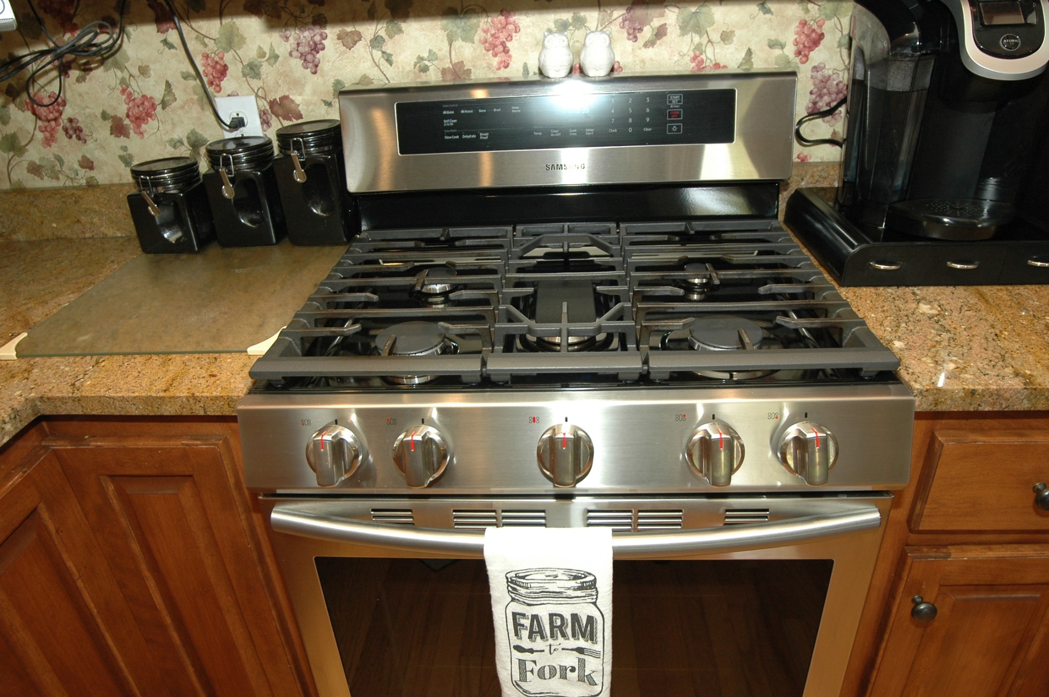 4607 Washington Road Greenbrier, TN 37073 - Photo 7 of 40 a stove top oven sitting inside of a kitchen