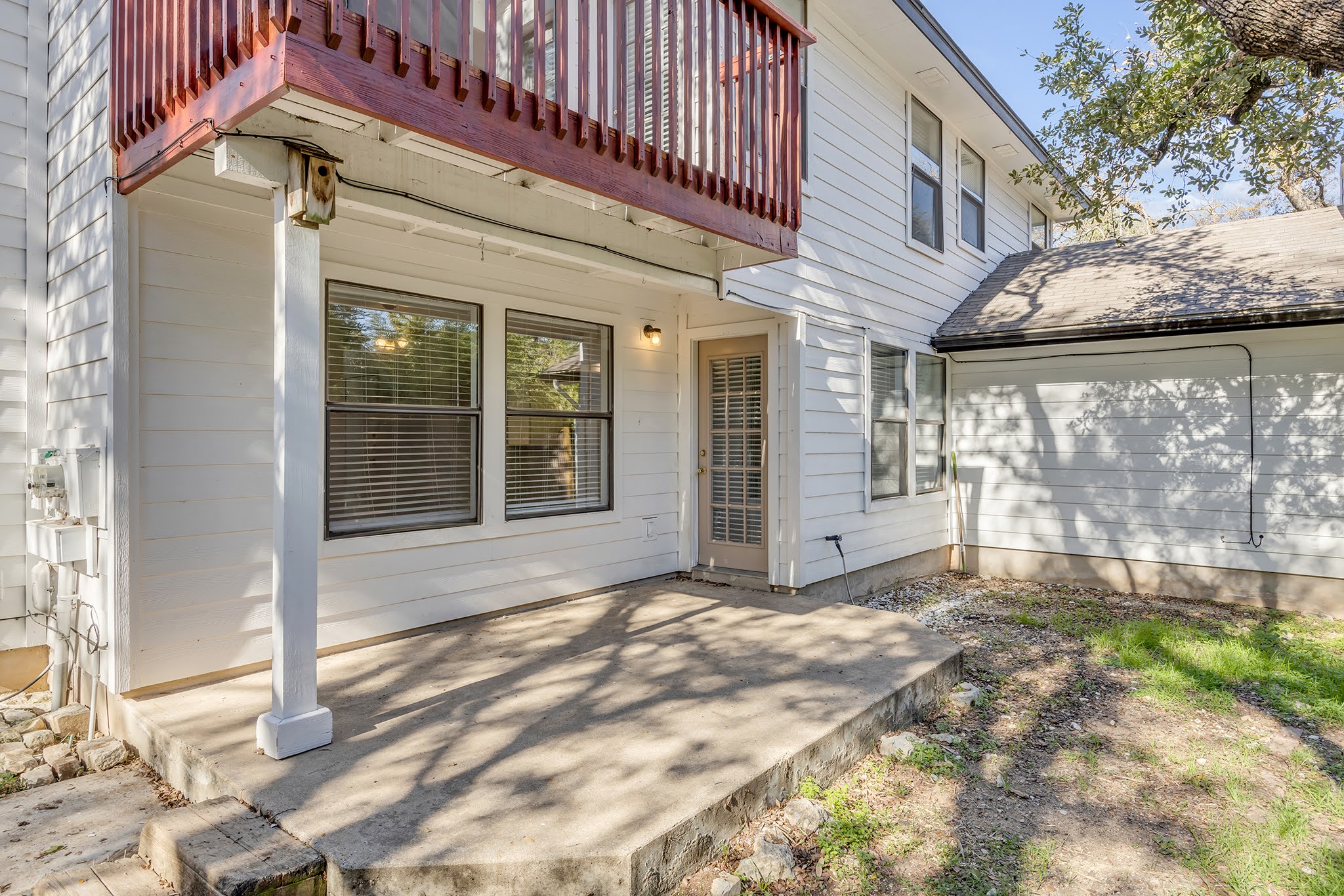 8102 Tuscarora Trail, Unit A Austin, TX 78729 - Photo 23 of 35 a view of a house with a outdoor space
