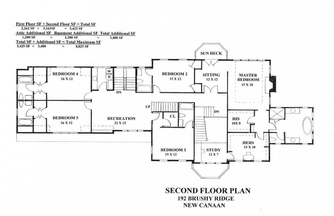 192 Brushy Ridge Road New Canaan, CT 06840 - Photo 49 of 50 2nd floor