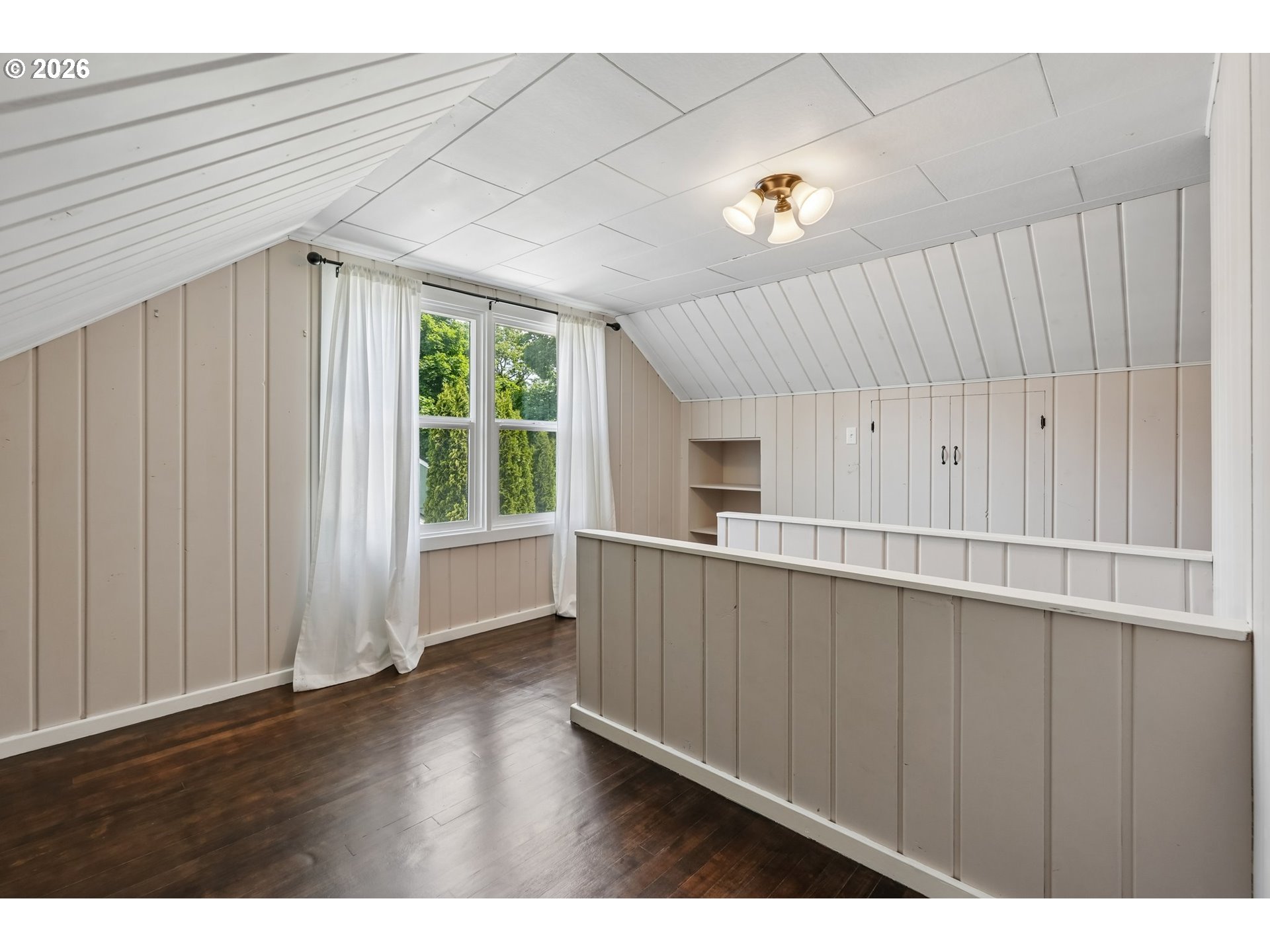 4204 Fir Street Vancouver, WA 98660 - Photo 21 of 37 a view of wooden floor and windows in a room