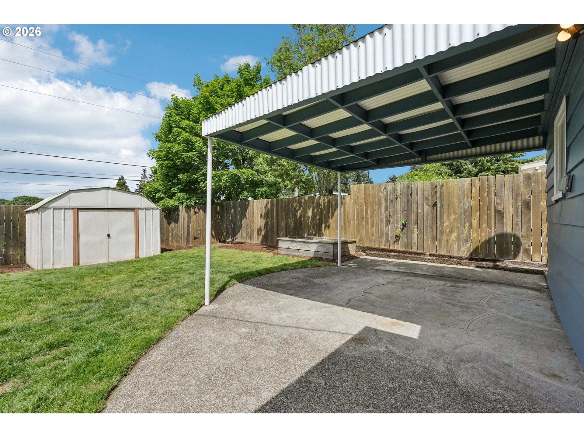 4204 Fir Street Vancouver, WA 98660 - Photo 32 of 37 a view of backyard of house and car parked