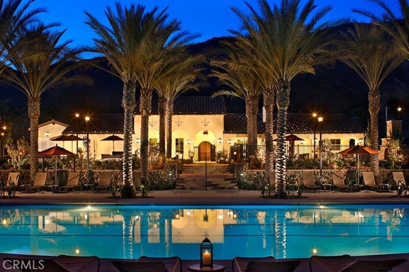 877 Orchid Way Azusa, CA 91702 - Photo 36 of 40 a view of swimming pool with outdoor seating