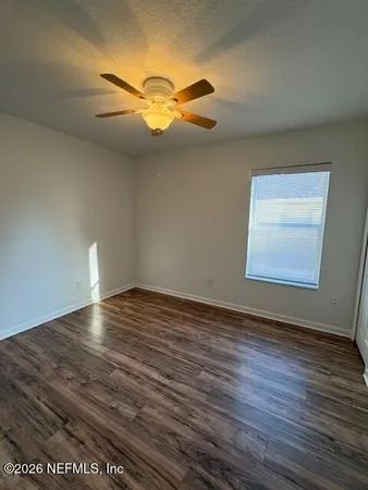 wooden floor in an empty room
