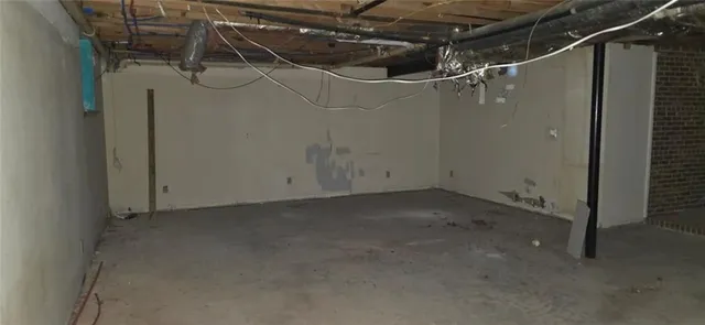 a view of a small space