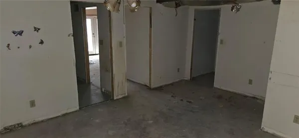 a view of a small space