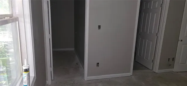 a view of a closet