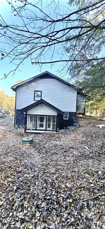 a house with a outdoor space