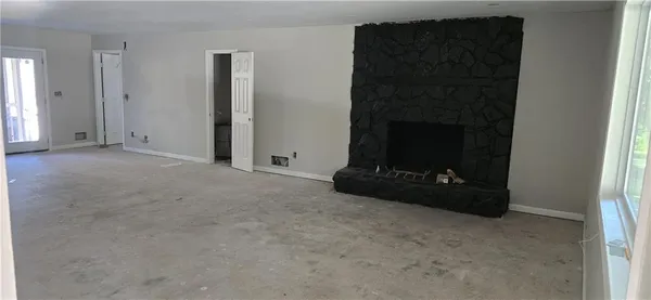 a view of storage and utility room