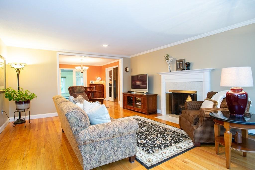 79 Wenonah Road Longmeadow, MA 01106 - Photo 6 of 29 a living room with furniture and a fireplace