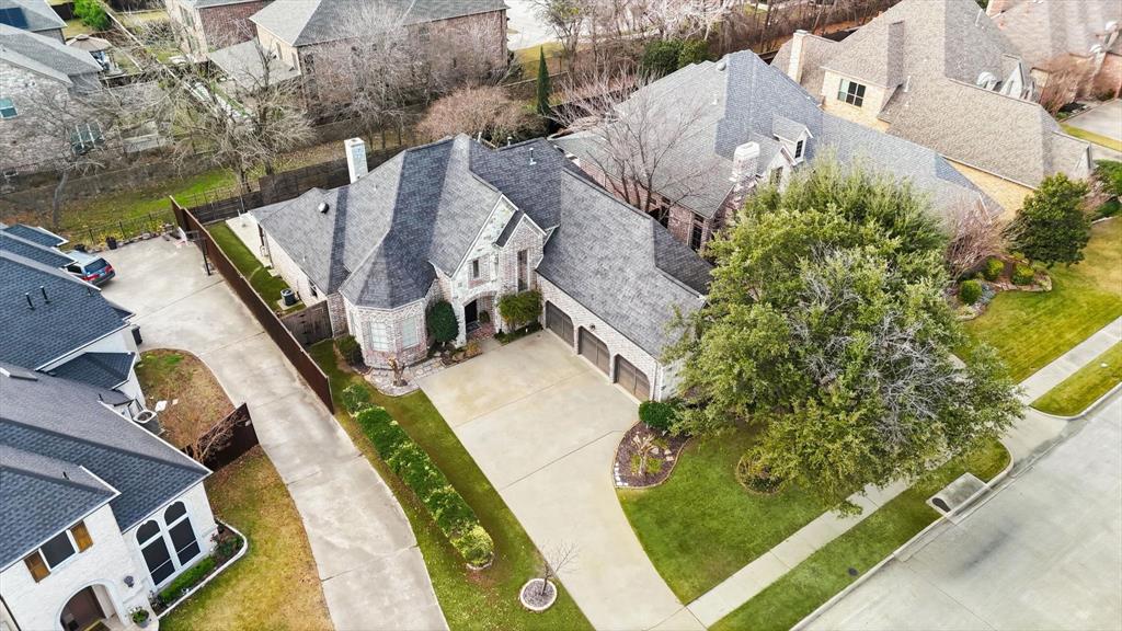 727 Madison Street Coppell, TX 75019 - Photo 34 of 36 an aerial view of a house