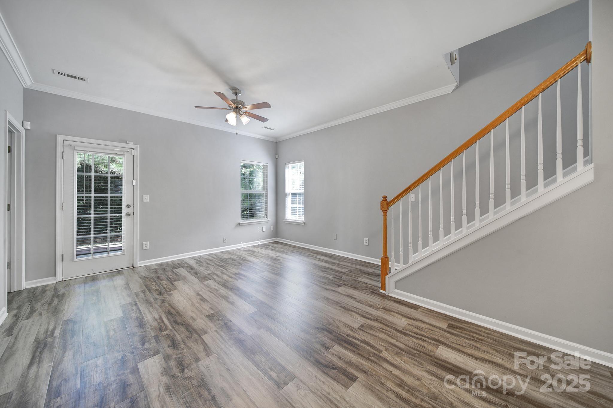 13719 Singleleaf Lane Charlotte, NC 28278 - Photo 13 of 42 a view of an entryway with wooden floor