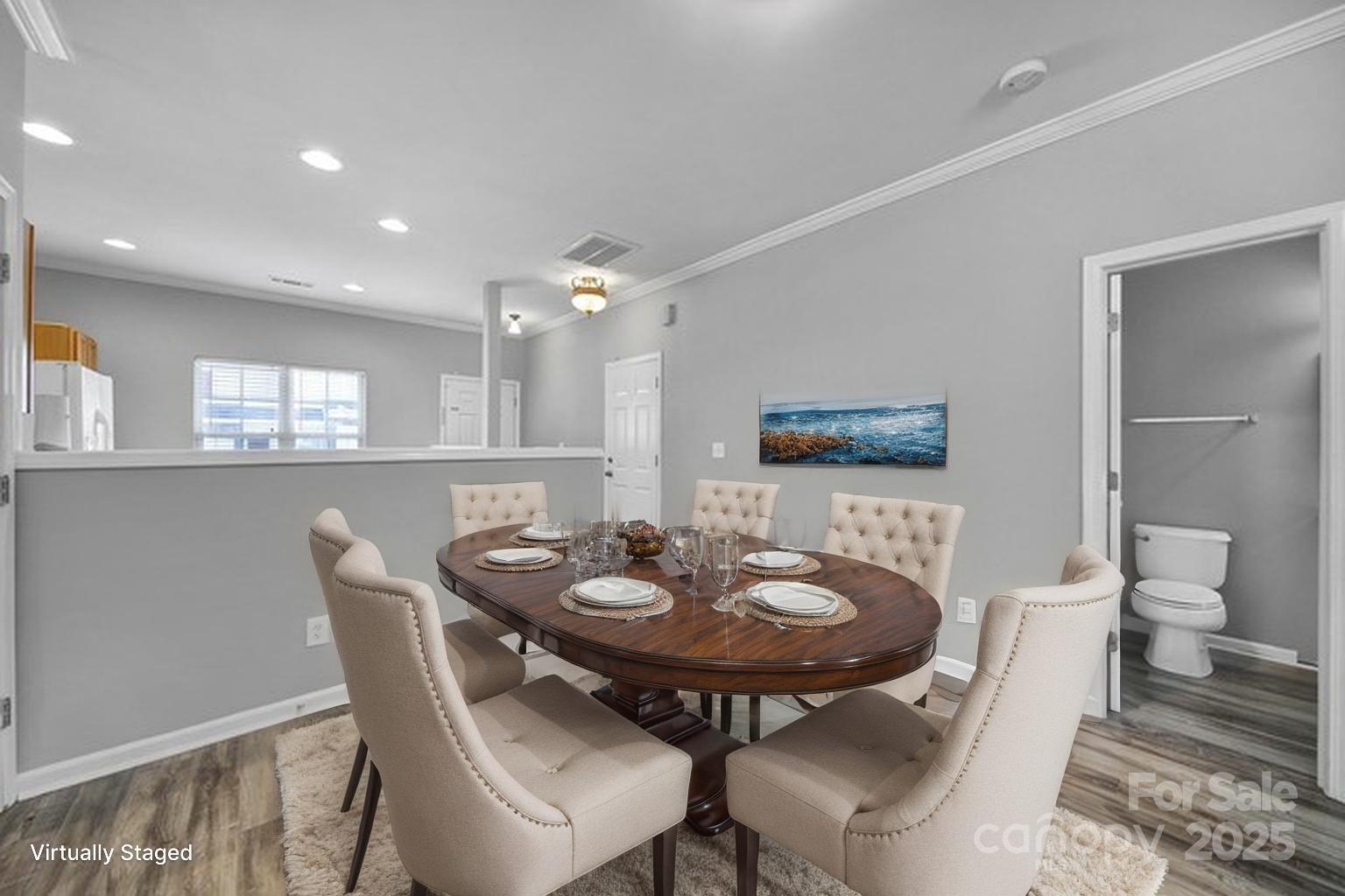 13719 Singleleaf Lane Charlotte, NC 28278 - Photo 10 of 42 a view of a dining room with furniture