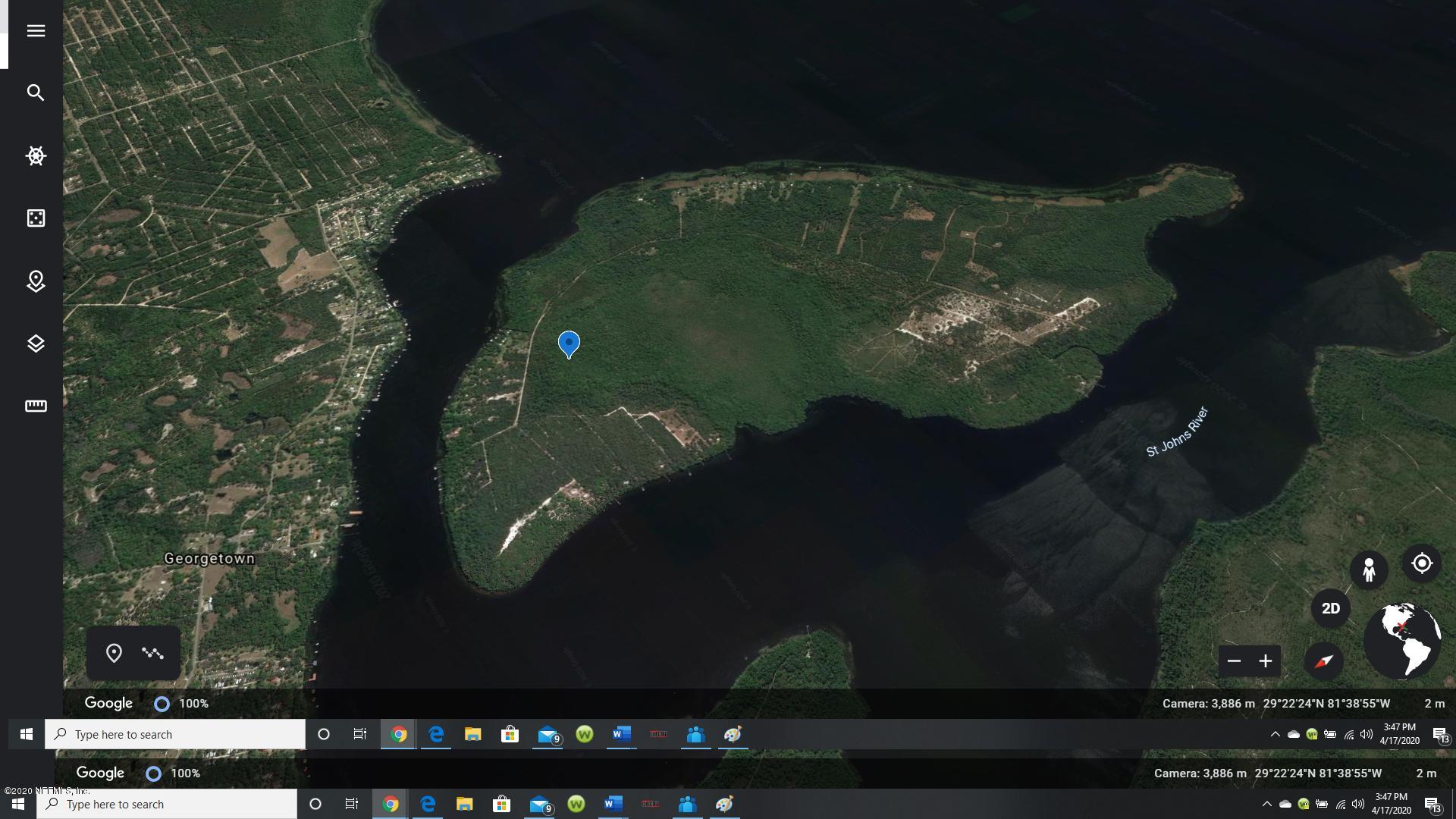 134 Anhinga Road Georgetown, FL 32139 - Photo 1 of 12 180 Acres on Drayton Island