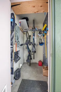 a view of storage and utility room