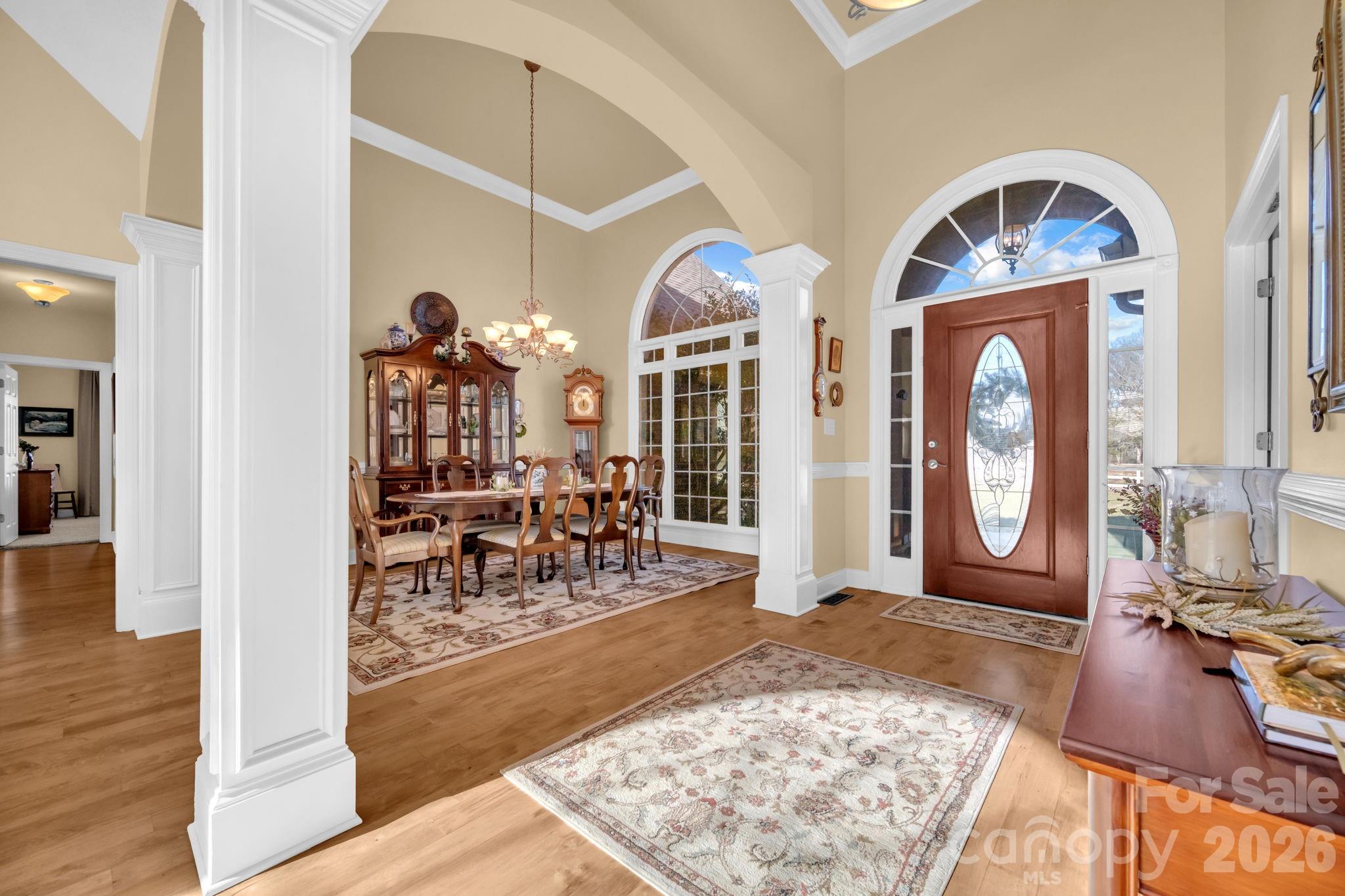 5432 Highway 218 Monroe, NC 28110 - Photo 6 of 48 a view of a livingroom with furniture and a fireplace