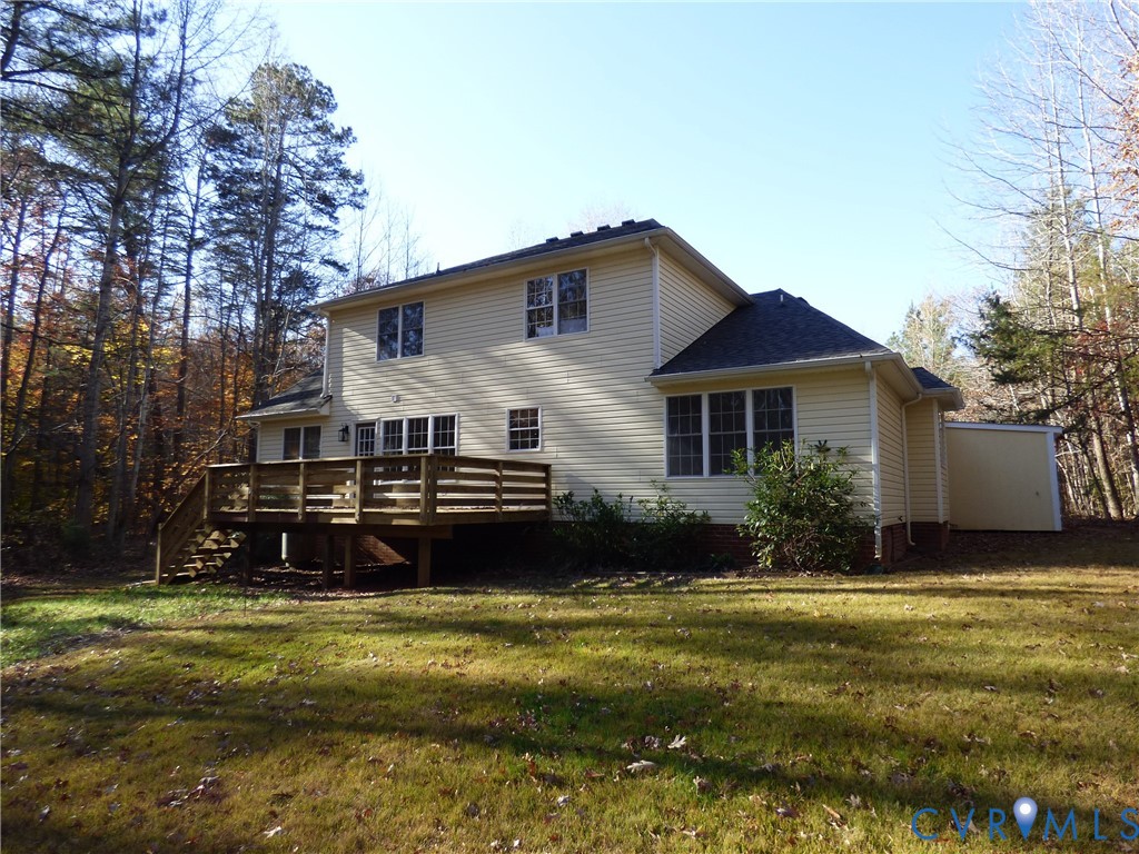 2620 Academy Road Powhatan, VA 23139 - Photo 5 of 49 a house view with a garden space