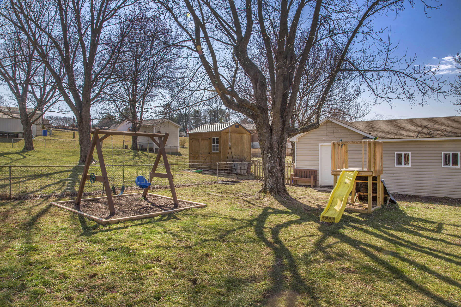 features 3BRs and 2 full baths